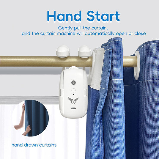 Osprey Smart Curtain Opener, Remote Control, Single Open with Gateway