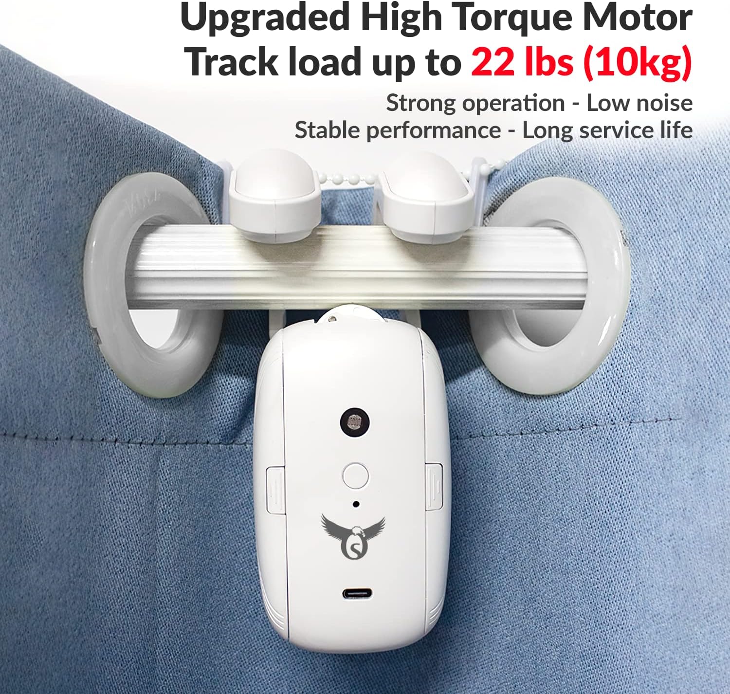 Osprey Smart Curtain Opener, Remote Control, Double Open with Gateway