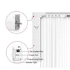 Osprey Automatic Curtain Tracks & Rods | Secure Fit, Space-Saving, Modern Home Upgrade