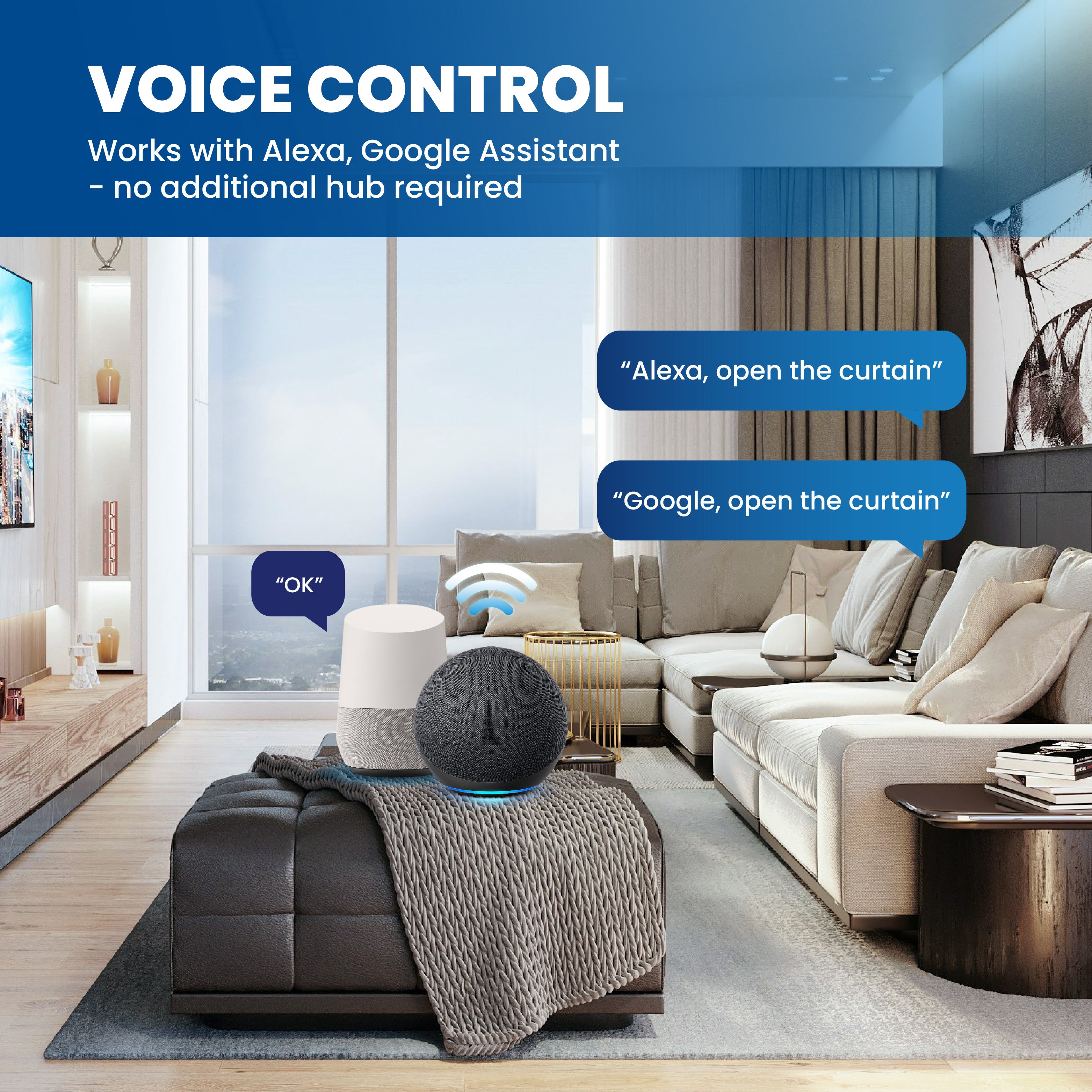 Osprey Smart Curtain Track, 63